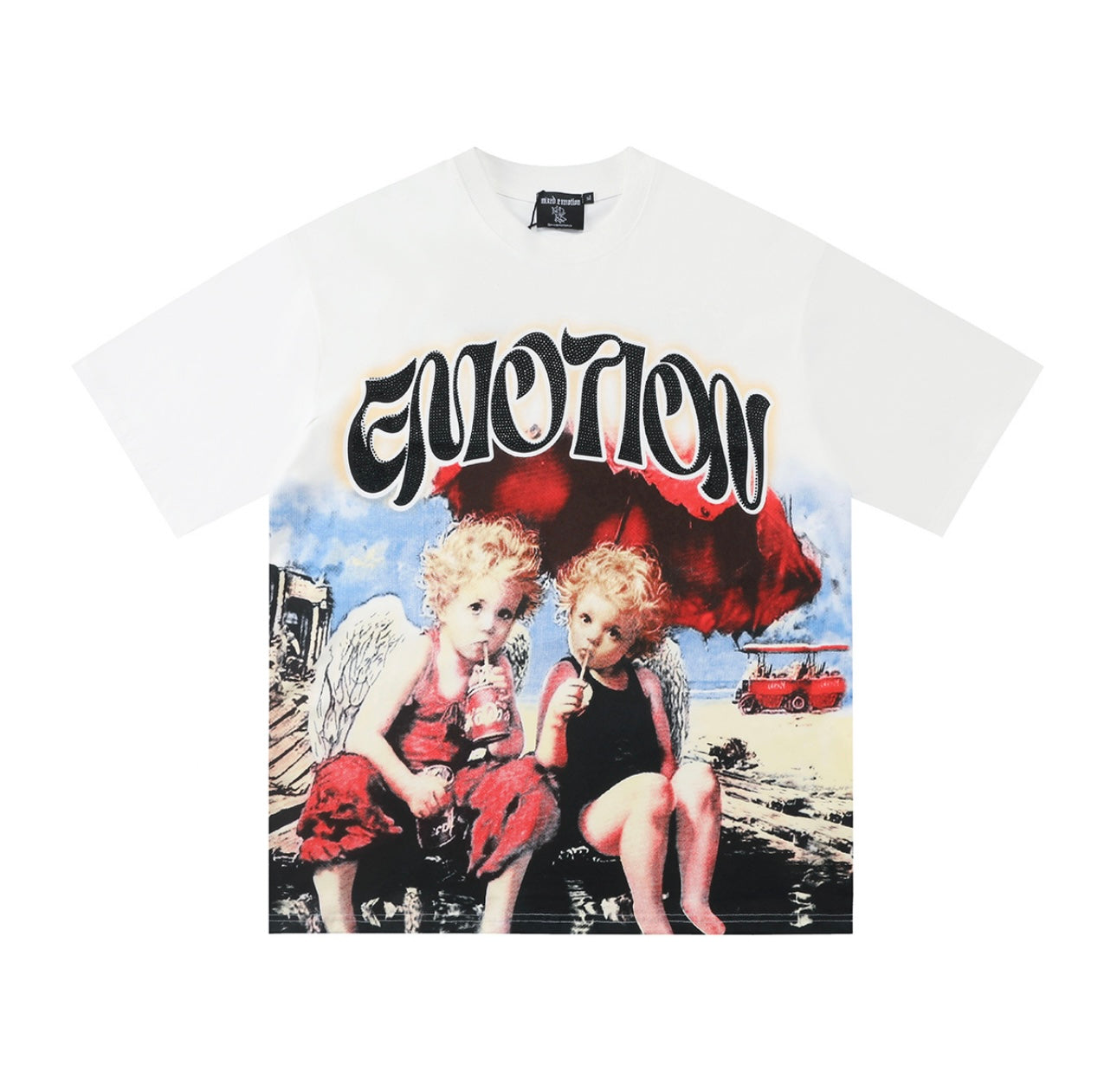 MIXED EMOTION “ÁNGEL DRINK” TEE