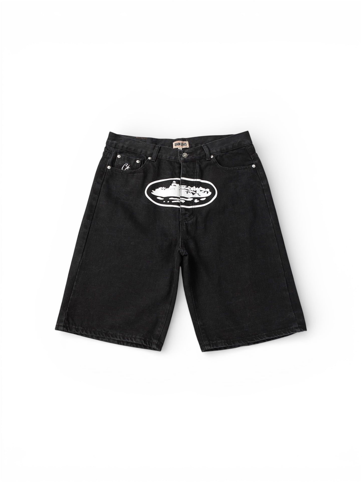 CORTEIZ BAGGY DENIM SHORTS