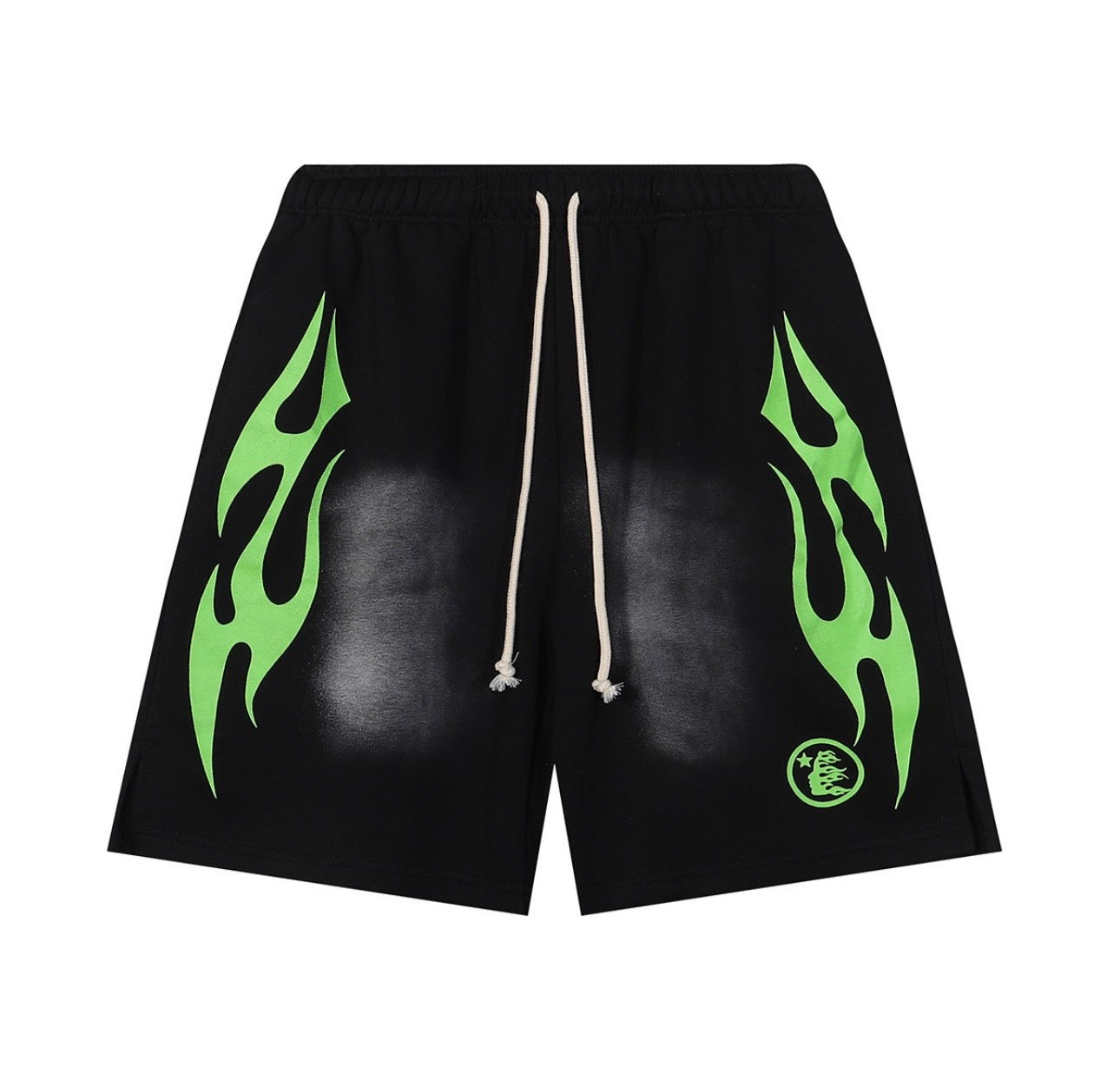 HELLSTAR SWEAT SHORTS “FLAMES”