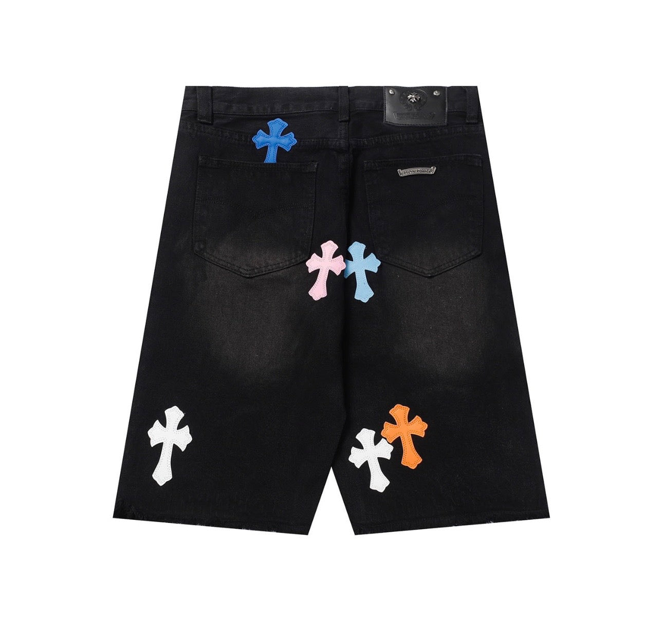 CHROME HEARTS DENIM SHORTS