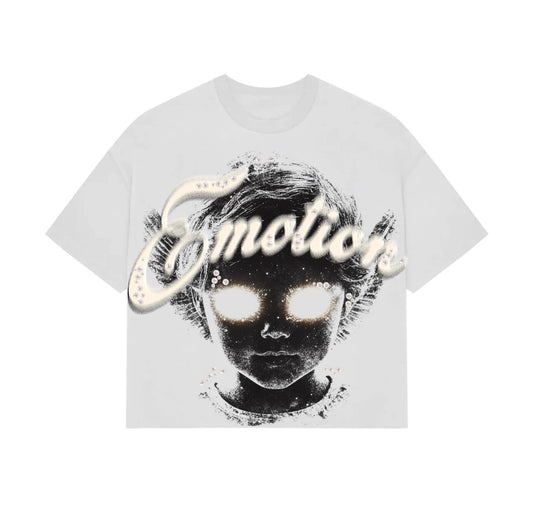 MIXED EMOTION “PEARL” CROPPED TEE
