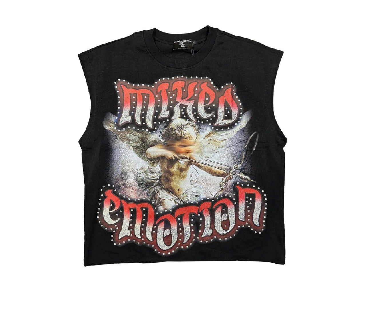 MIXED EMOTION “ÁNGEL SLEEVELESS” TEE