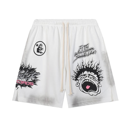 HELLSTAR SWEAT SHORTS “SOUNDS LIKE?”