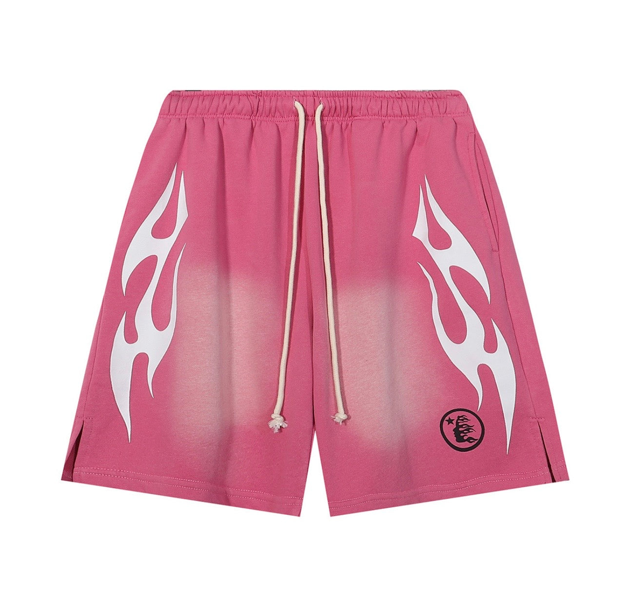 HELLSTAR SWEAT SHORTS “FLAMES”