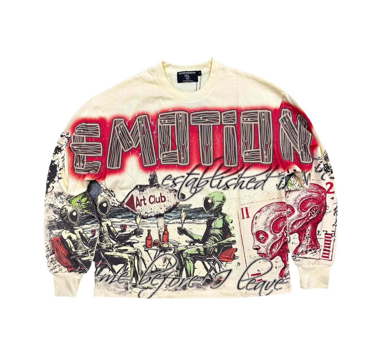 MIXED EMOTION “ART CLUB” LONG SLEEVE