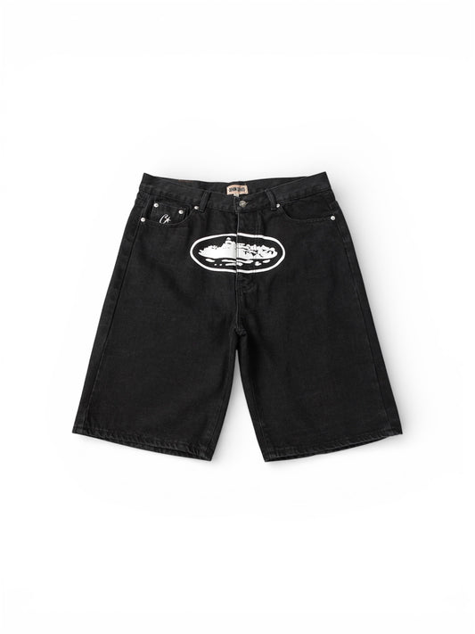 CORTEIZ BAGGY DENIM SHORTS