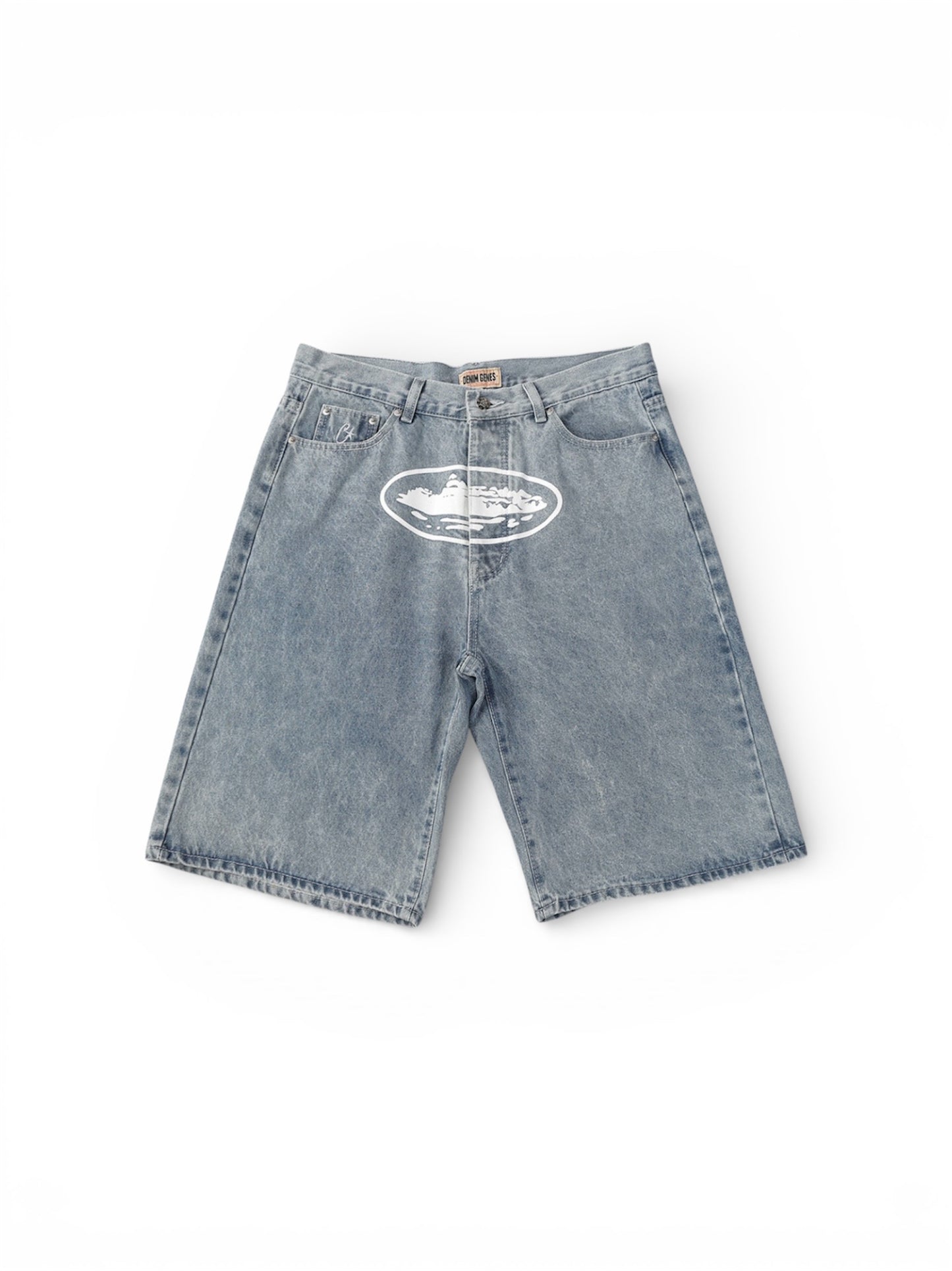 CORTEIZ BAGGY DENIM SHORTS
