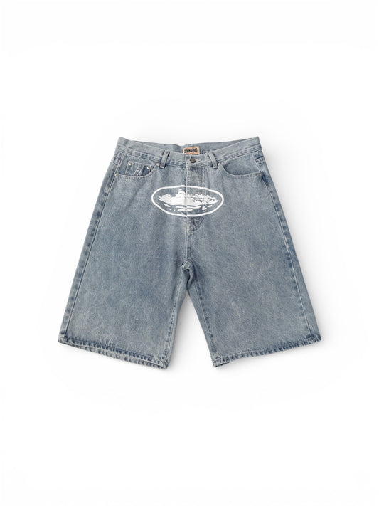 CORTEIZ BAGGY DENIM SHORTS